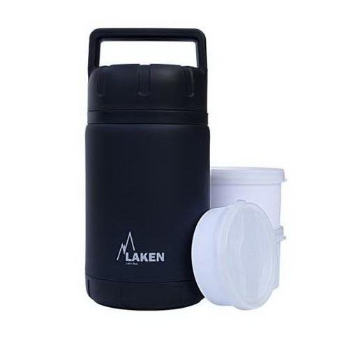 Термоконтейнер для еды Laken, цвет черный, размер 1.5 л - фото 1