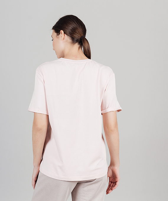 

Футболка Nordski Simple Logo Soft Pink W, Indian pink