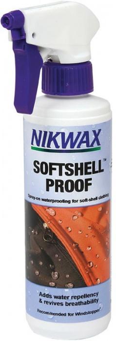 Пропитка для одежды SoftShell Spray On Nikwax, цвет белый, размер 300 мл