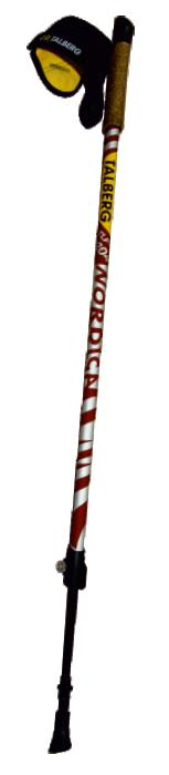 NORDICA палки для скандинавской ходьбы (1 пара, Talberg, цвет красный