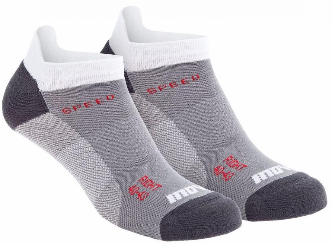 Носки Speed Sock Low Inov-8, цвет белый, размер L - фото 1