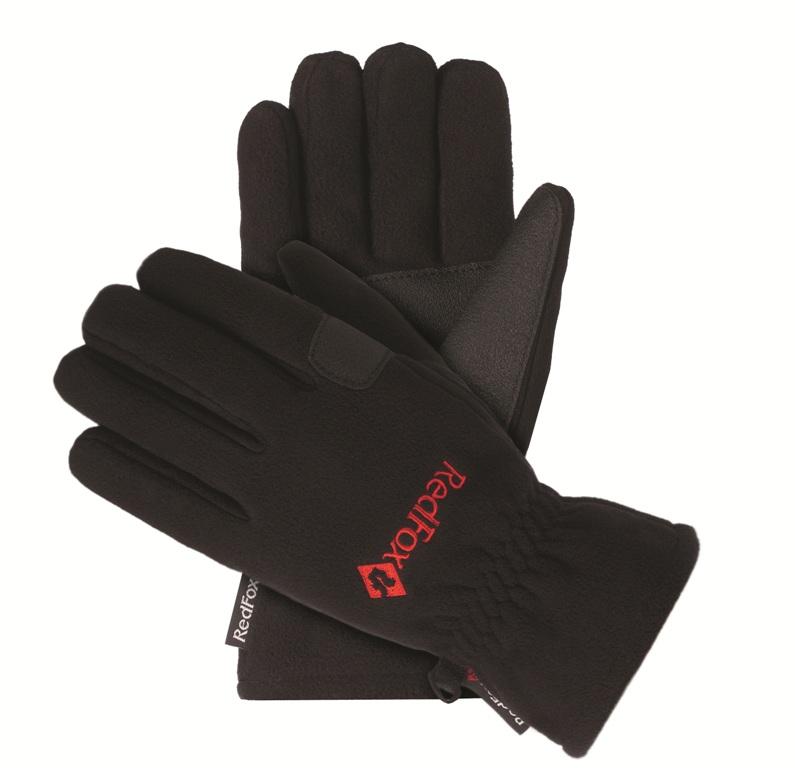 Перчатки WT с накладками Red Fox, цвет черный 1, размер XL