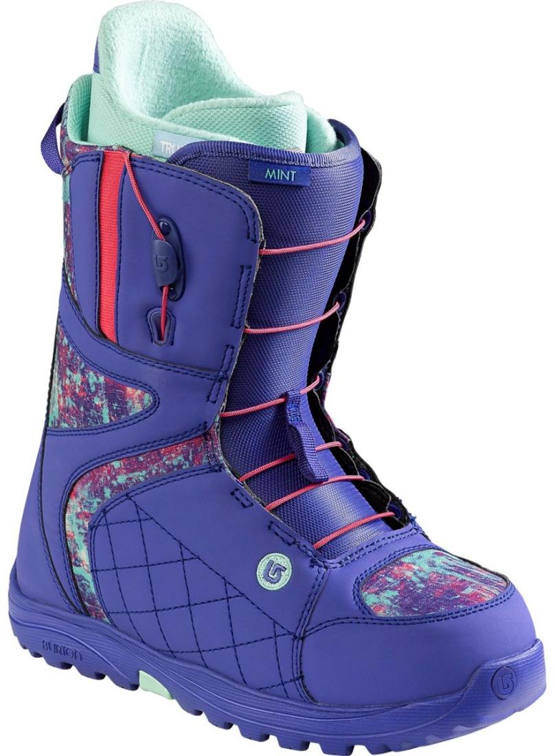 Ботинки сноубордические MINT Burton, цвет фиолетовый, размер 5