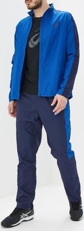 Костюм спортивный (куртка + брюки) LINED SUIT Asics, цвет синий, размер M Костюм спортивный (куртка + брюки) LINED SUIT - фото 1