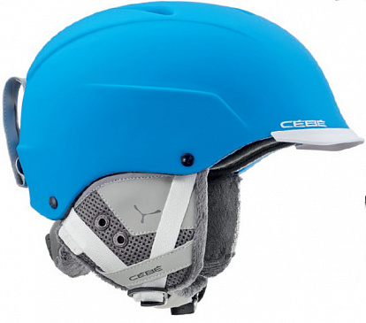 Шлем CONTEST VISOR MATTE Cebe, цвет голубой, размер 59-61