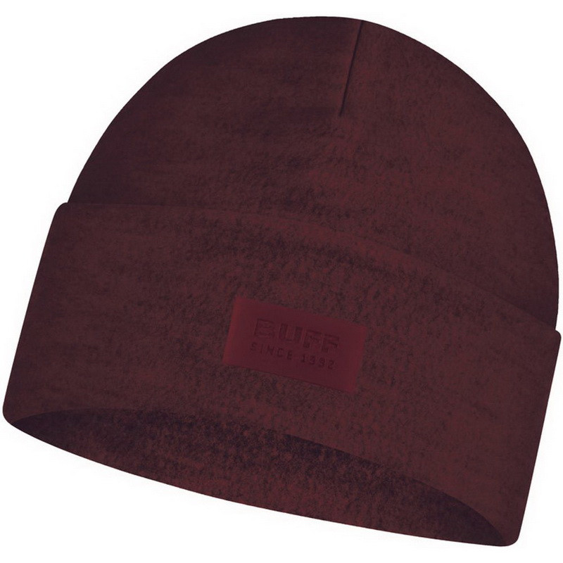 Шапка Buff Merino Fleece Hat Buff, цвет темно-красный, размер One Size - фото 1