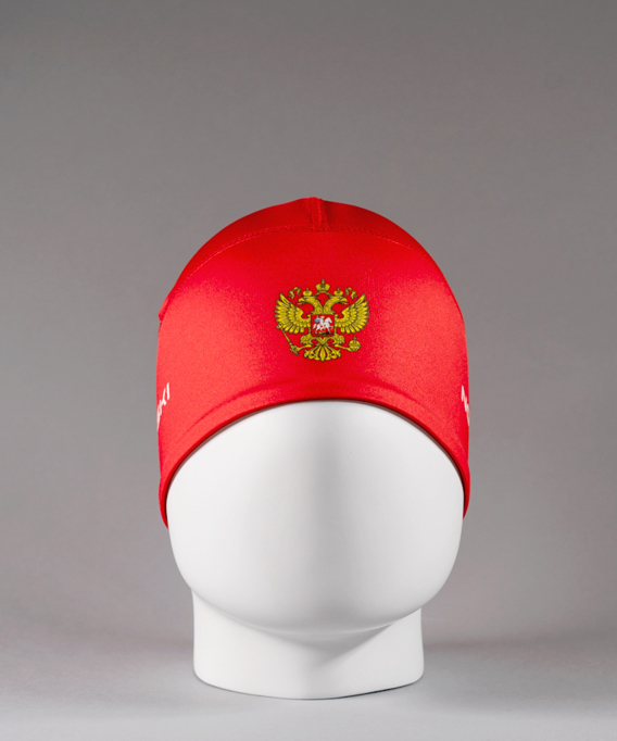 Тренировочная шапка Nordski Active Red GNU, цвет красный, размер L