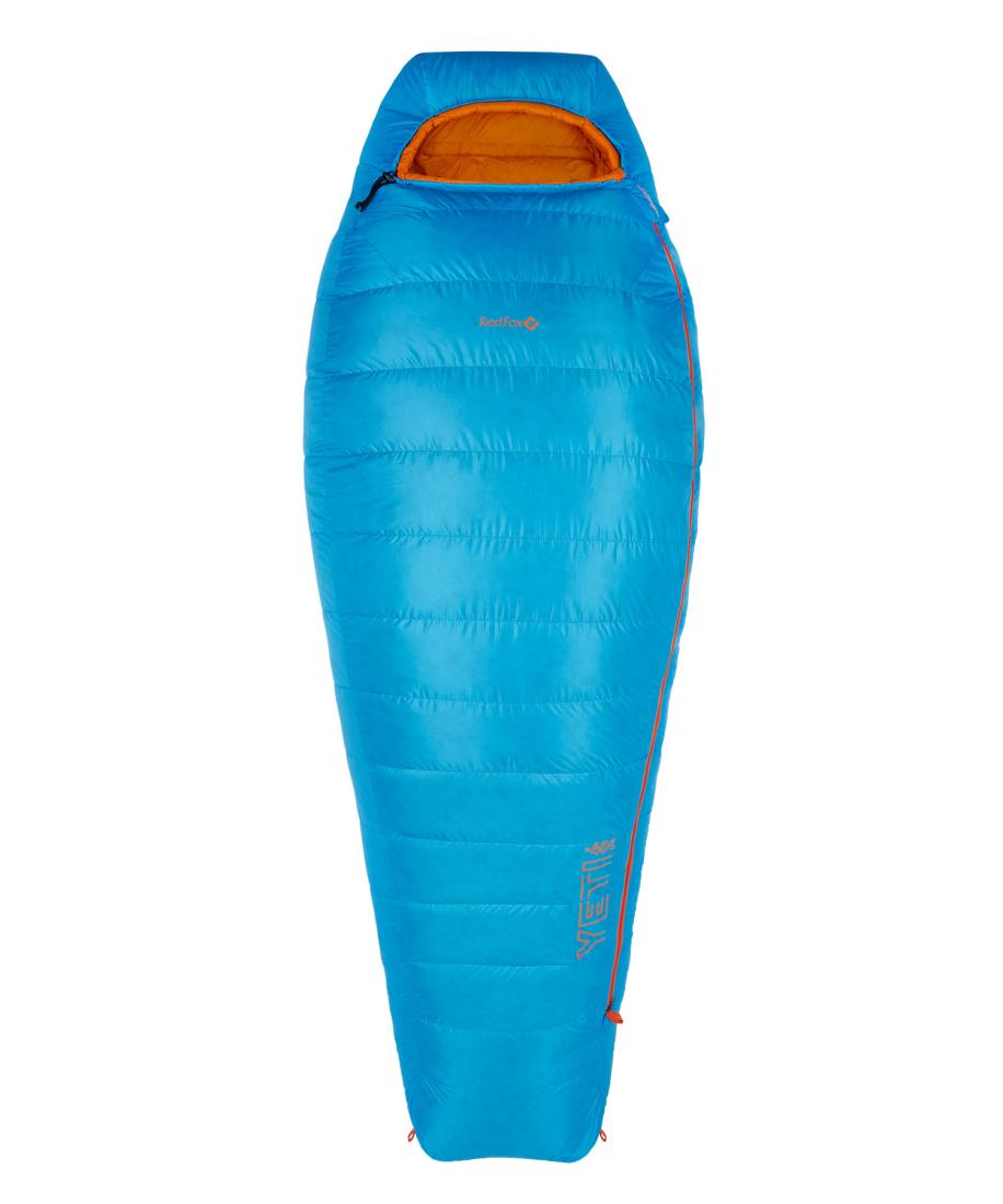 Спальный мешок пуховый Yeti-40C right Red Fox, цвет оранжевый, размер Regular