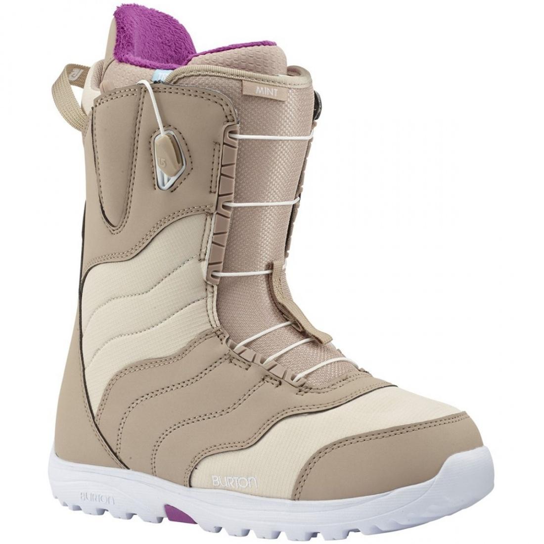 Ботинки сноубордические MINT Burton, цвет бежевый, размер 6.5