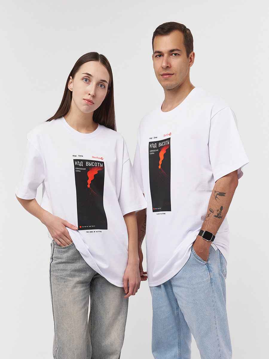 Футболка Код Ключевская Сопка Red Fox