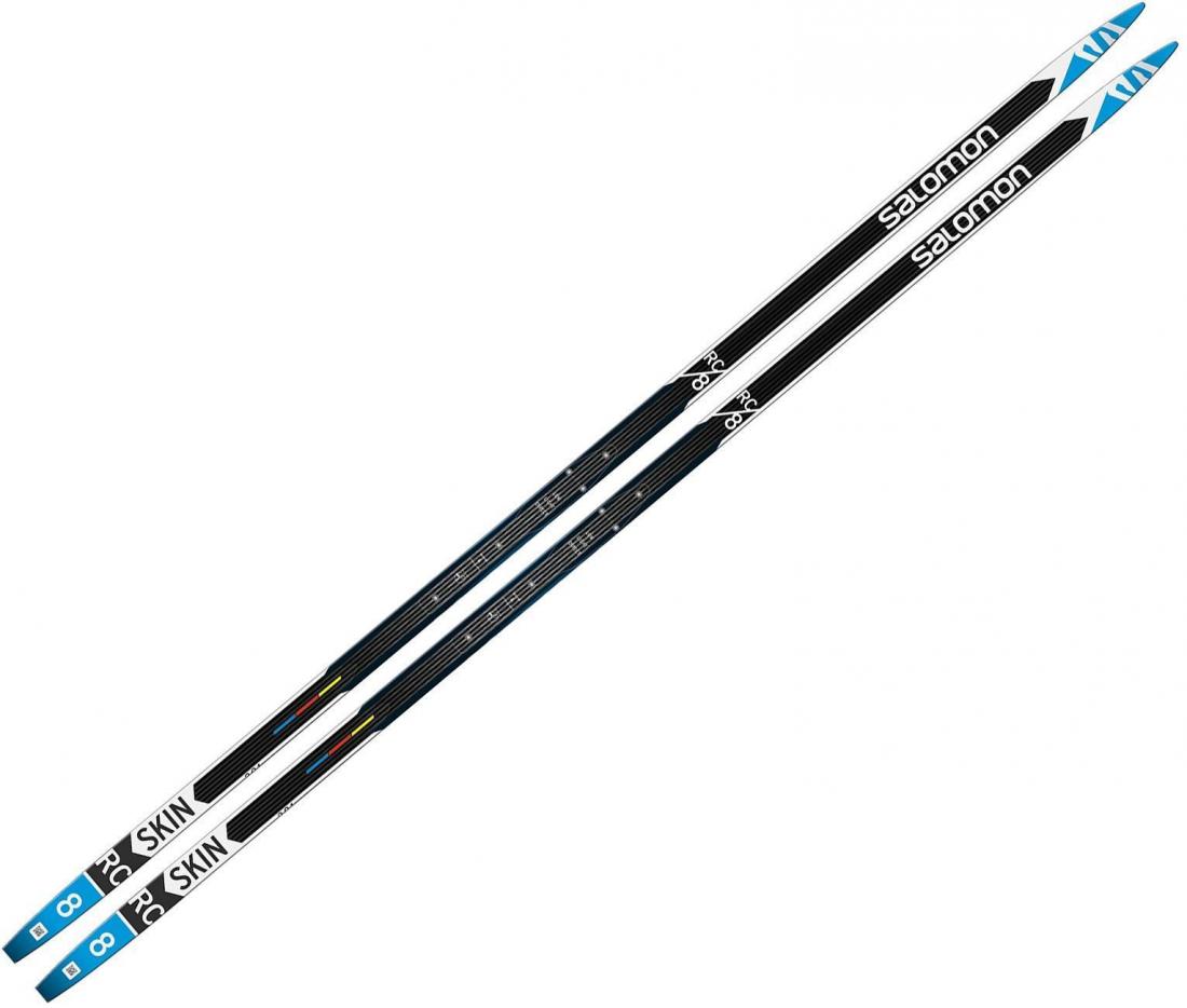 Лыжи с крепл. RC 8 SKIN Med+PS PR Salomon, цвет черный, размер 206