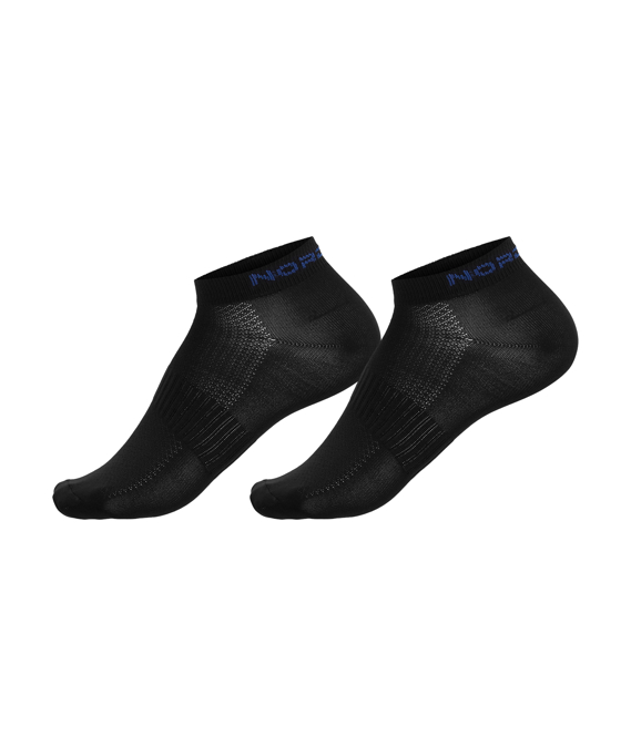 Носки Run (2 пары) Black NORDSKI, цвет черный 1, размер 35-38 Носки Run (2 пары) Black - фото 1