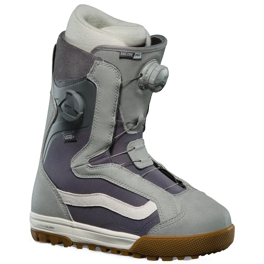Ботинки сноубордические на затяжке WM ENCORE PRO жен. Vans, цвет серый, размер 8 - фото 1