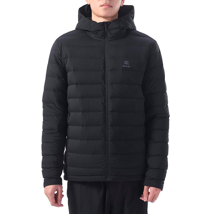 Куртка Kailas пуховая Hooded Down KG2343114 Kailas, цвет черный 1, размер XL
