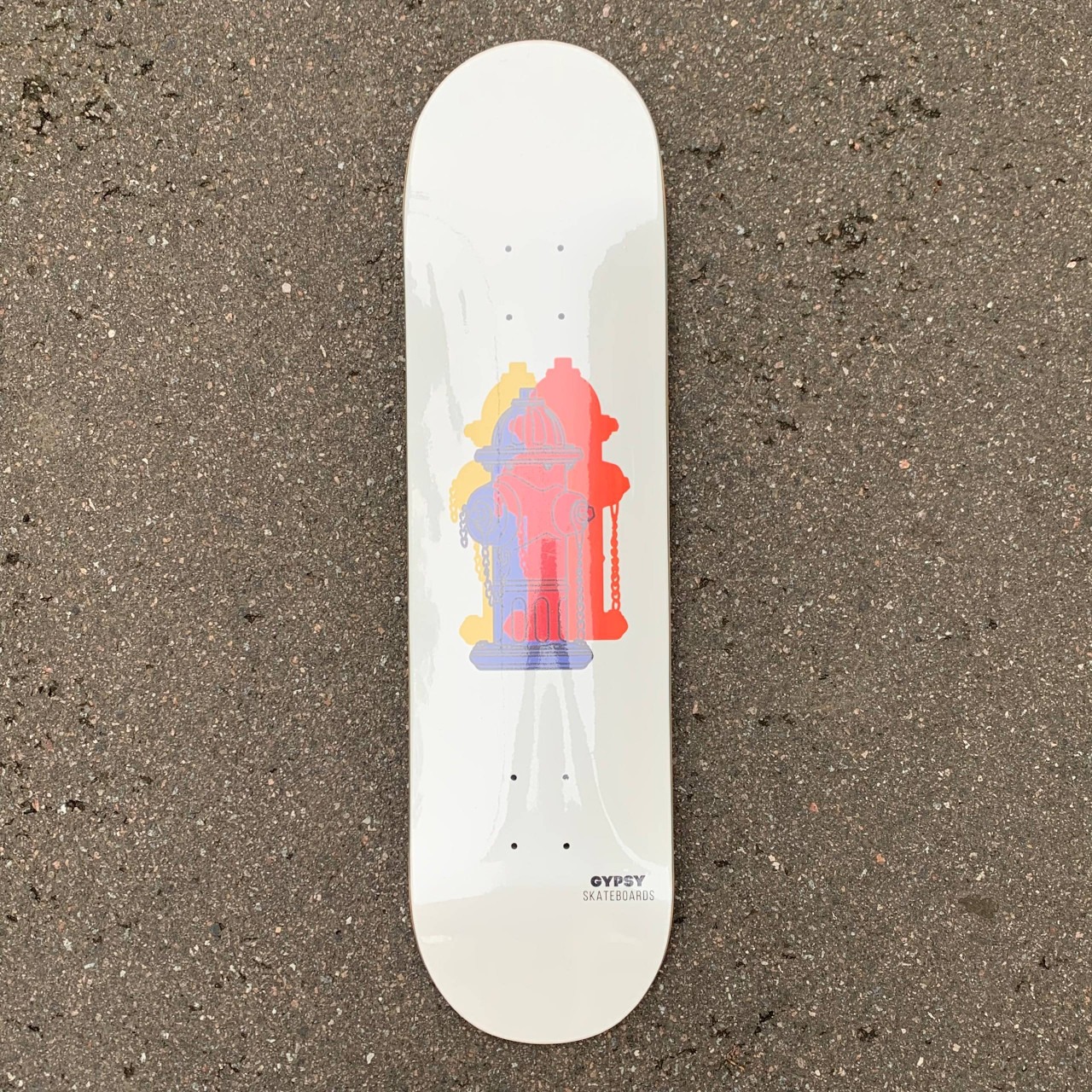 *Дека для скейтборда Gypsy Ollie the Hydrants (mult) 8.375"