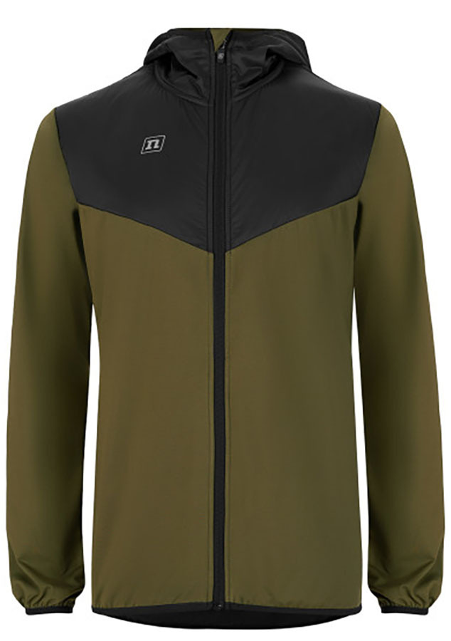 *Куртка NONAME HYBRID RUN JERSEY 23 UX OLIVE/BLACK 2001654-0199