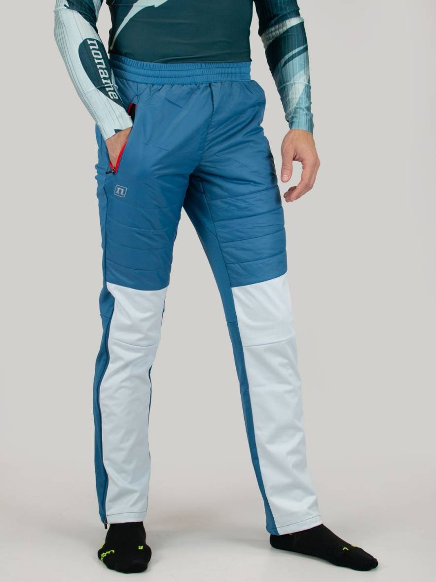 *Брюки NONAME HYBRID PANTS LIGHT BLUE/PETROL BLUE UX