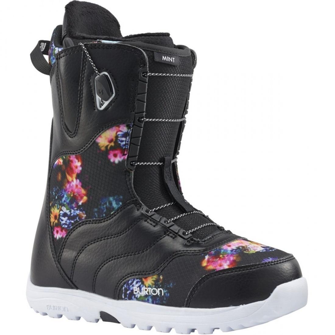 Ботинки сноубордические MINT Burton, цвет черный, размер 5.5
