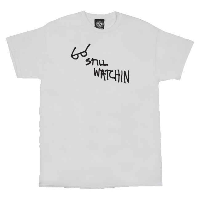 Футболка Thrasher Still Watchin T-Shirt THRASHER, цвет белый, размер M - фото 1