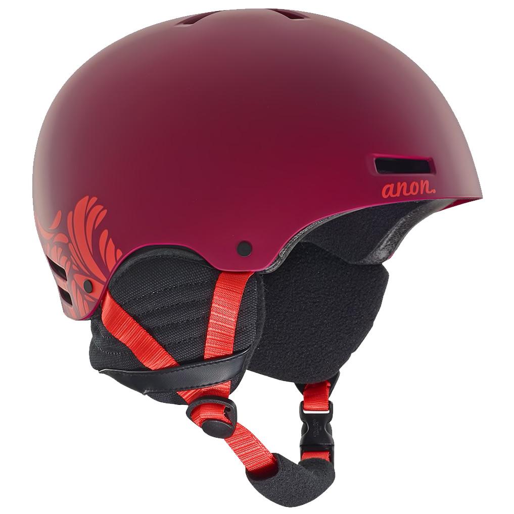 Шлем г/л GRETA Anon, цвет бордовый, размер M