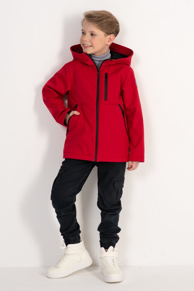 Куртка SoftShell детская Talvi, цвет красный, размер 152/76 - фото 1