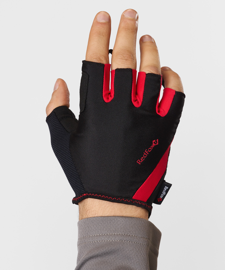 Перчатки Trek II (XS, 1013/черный/красный, , , , )