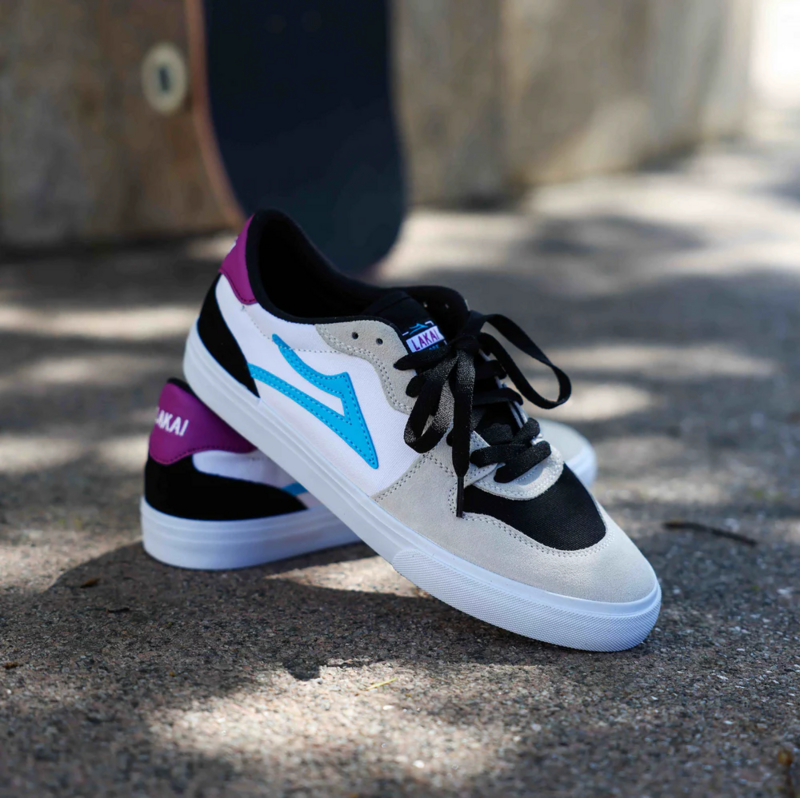 Кеды Lakai York (43, WHITE/BLACK SUEDE, , , , , )