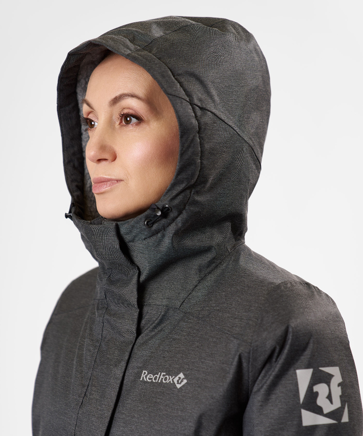 Полупальто пуховое Atalaya II Женское (M, 2000/асфальт, , , , , , )