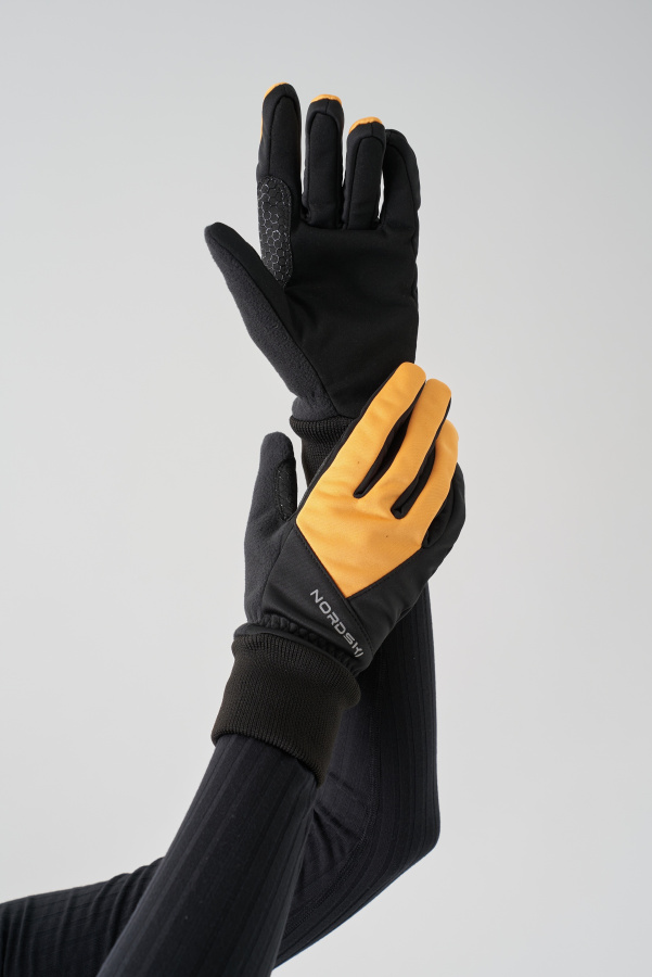Перчатки Nordski Motion Black/Orange WS (10-L, Black/Orange, , , , , )