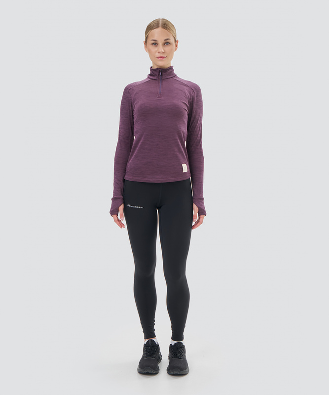 Лонгслив Nordski Impulse Plum W (42-L, Plum, , , , , )