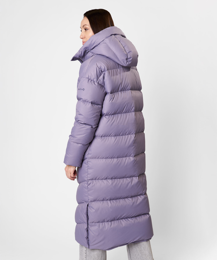 Пальто пуховое Astra Женское (XS, 0700/т.лиловый, , , , , )