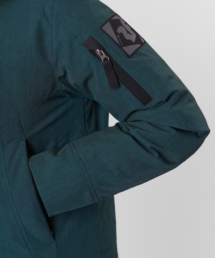 Пальто пуховое Aurora III DF Женское (XS, 7100/petrol, , , , , )