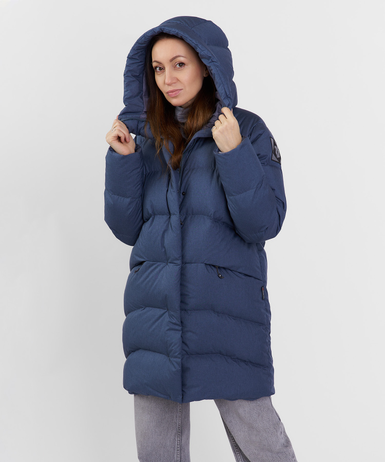 Куртка пуховая Chester III Женская (XS, 9700/деним, , , , , )