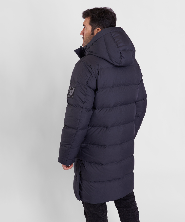 Пальто пуховое Narvik II Мужское (S, 9700/деним, , , , , )