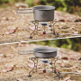 Cook 'n' Escape ca2112 titanium pot with pan набор посуды