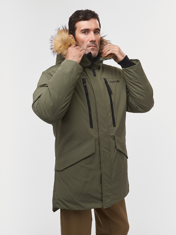 Куртка пуховая Nanook III Мужская (XXL, 3100/т.оливковый, , , , , )