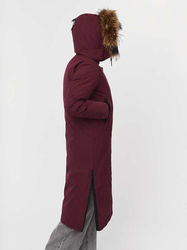 Пальто пуховое Aurora III Женское (XL, 2500/бургунди, , , , , )