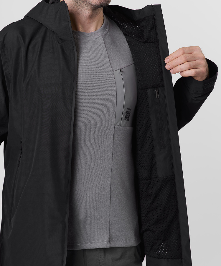 Куртка ветрозащитная Wellington IV Мужская (XL, 1000/черный, , , , , )