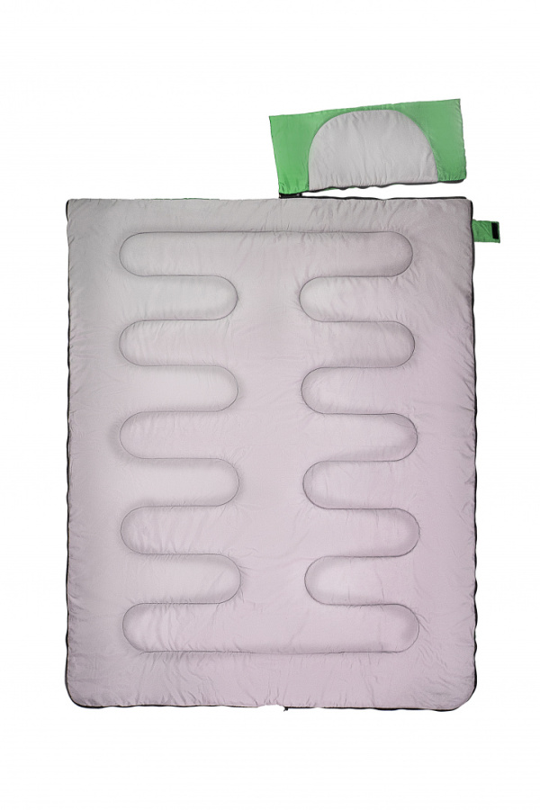 OASIS +5°C спальный мешок (+5С, серый правый)