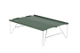  1901 ulmini table стол скл. алюм (зеленый)