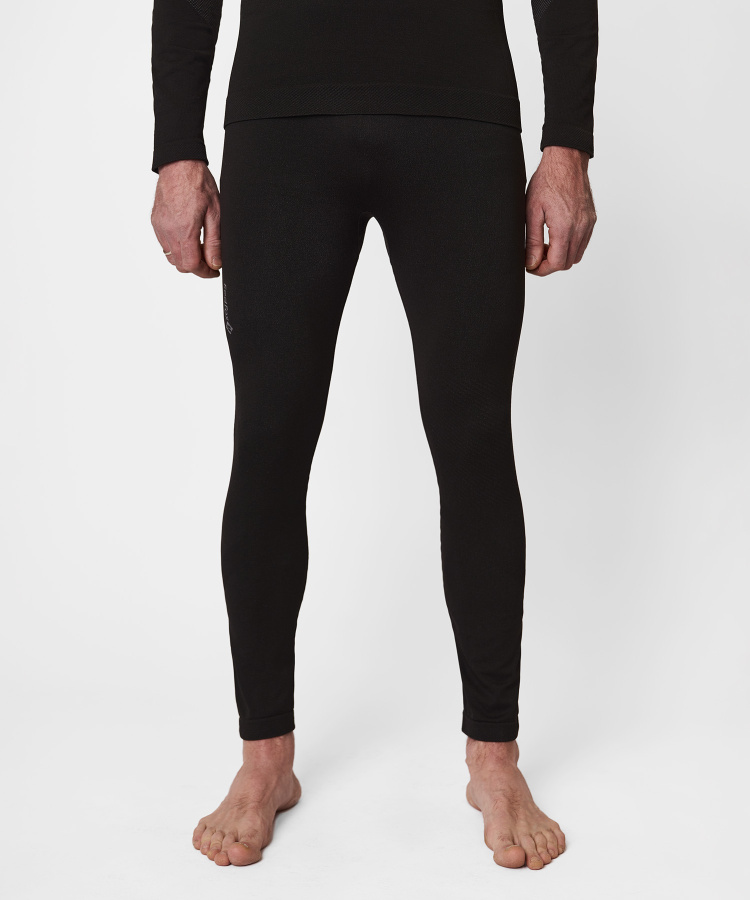 Первый слой кальсоны Active Seamless Мужские (L-XL, 1000/черный, , , , , )