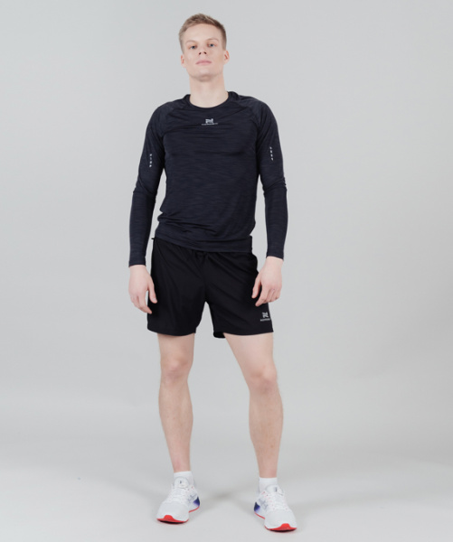 Футболка Pro с длинным рукавом (44, Black, , , )