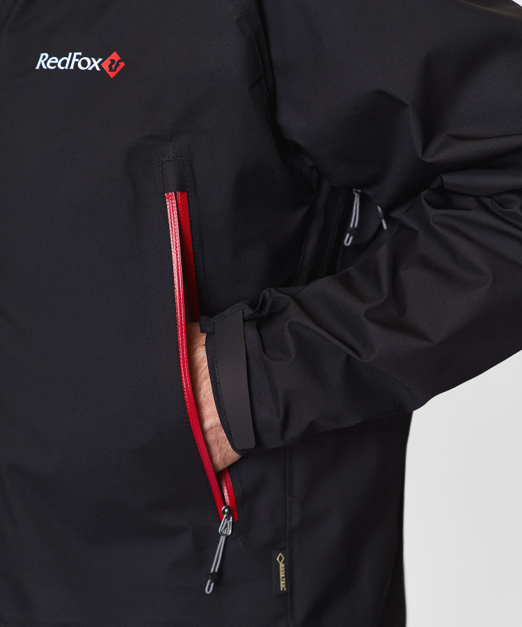 Куртка ветрозащитная Vector GTX V Мужская (XXL, 1010/черный/черный, , , , , )