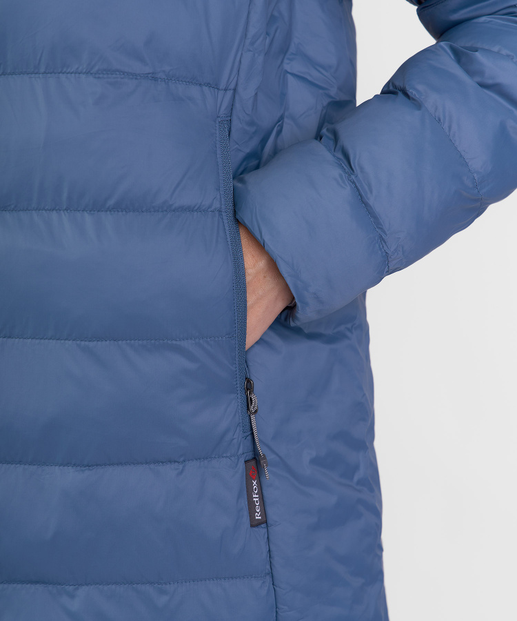 Полупальто утепленное Flight II Женское (L, 9700/деним, , , , , )