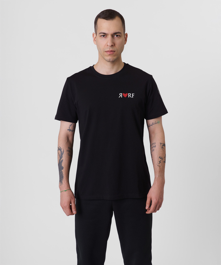 Футболка RF 35 (XXL, 1000/черный, , , , , )