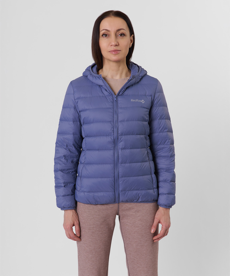 Куртка пуховая Town Женская (L, 8600/серо-голубой, , , , , )