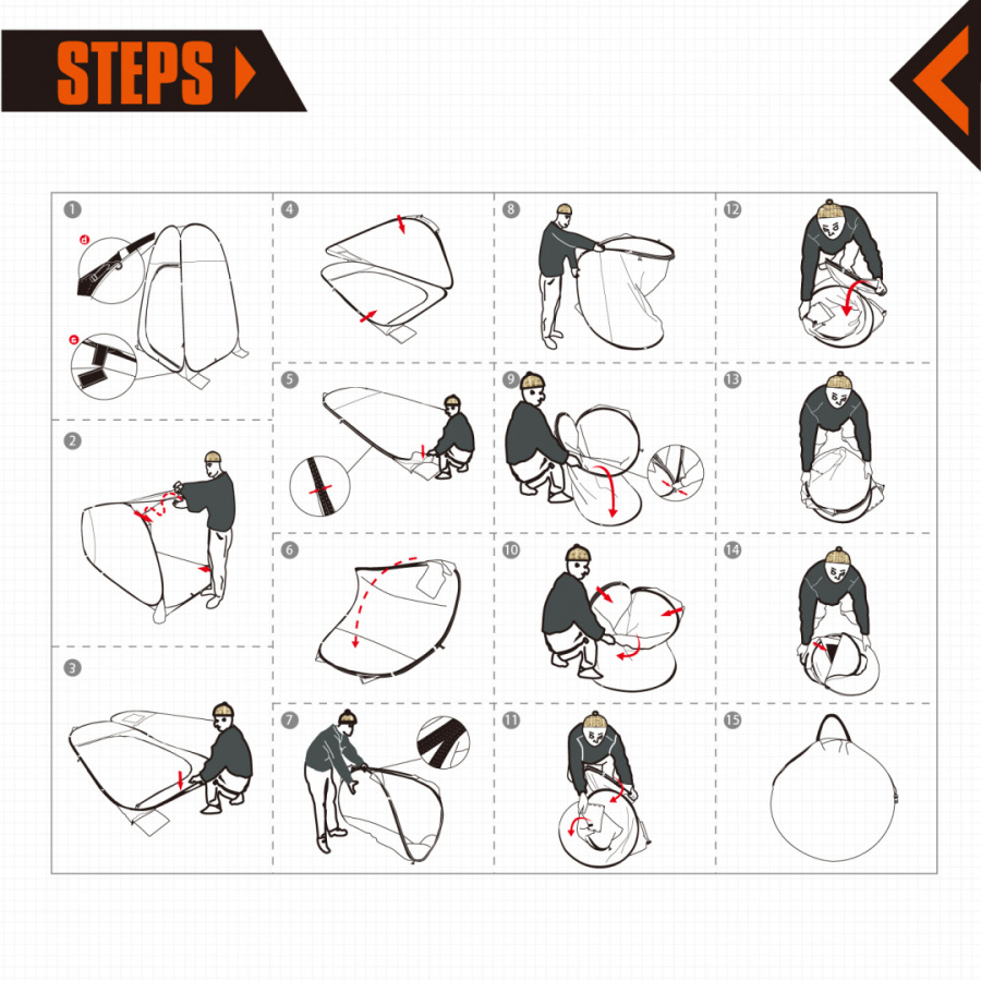 4015 MULTI TENT палатка (черный)