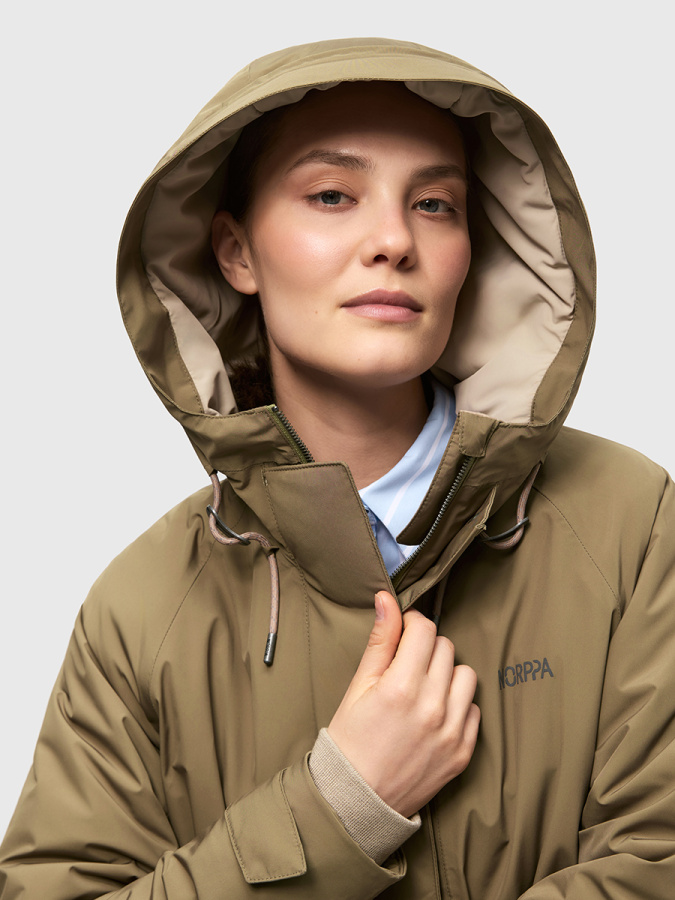 *100608 Парка женская SAYMA 3 (42, 328 пихта, , , , , )