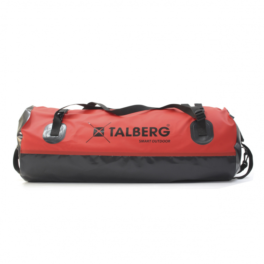 Гермосумка TRAVEL DRY BAG 80 (черный/василёк)