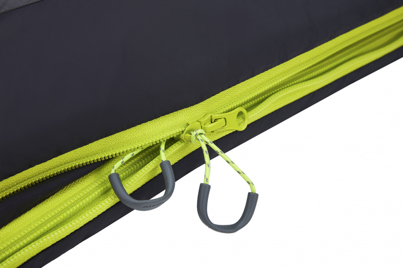2101 ROCKY 520L -4°С 230х90 спальный мешок (-4°C, черный/графитовый правый)
